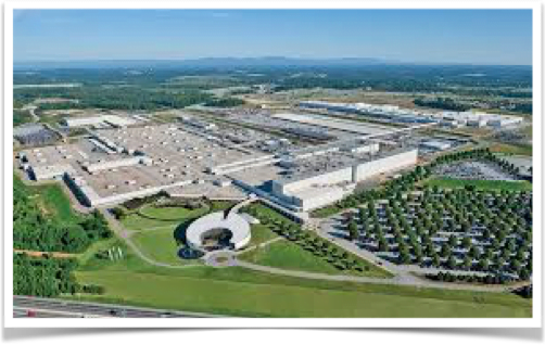 BMW - Attracciones Spartanburg - BMW Plant - BMW Spartanburg Plant - Aerial View